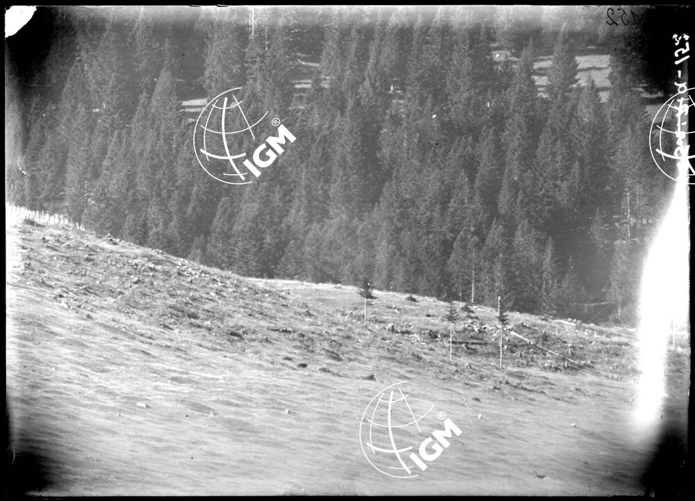 Rilievo Telefotografico dei trinceramenti di Campo Basson - LN00002549