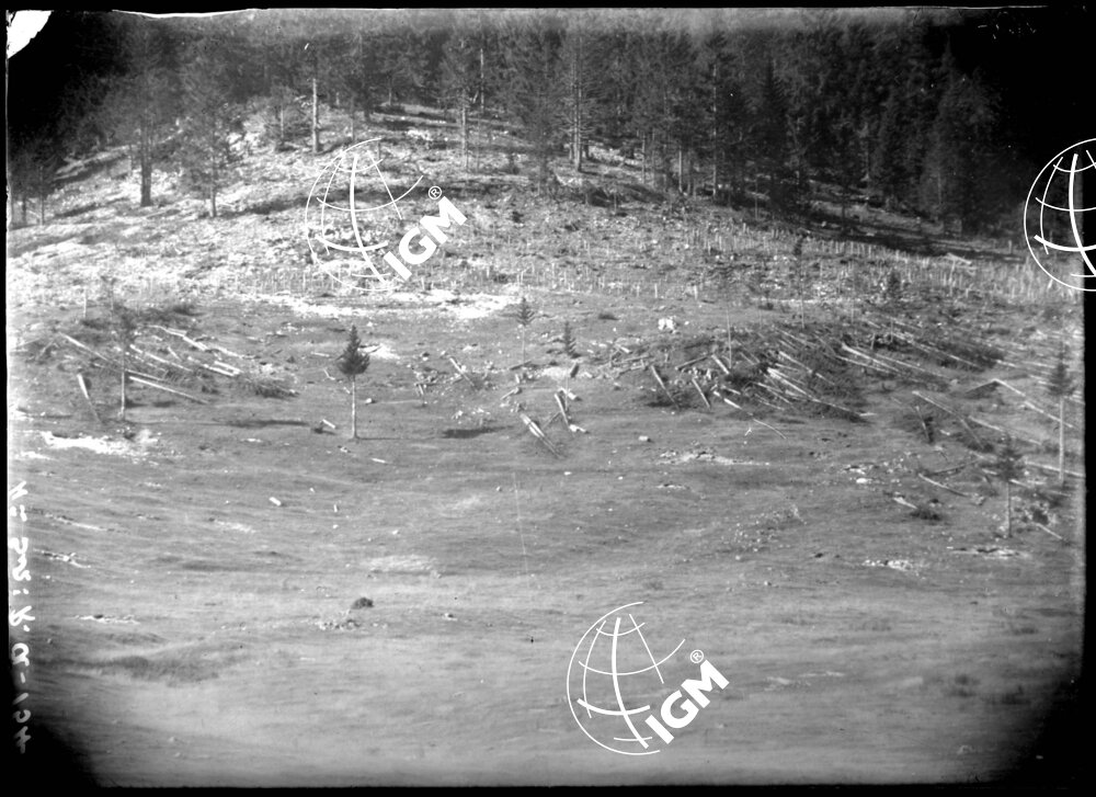Rilievo Telefotografico dei trinceramenti di Campo Basson - LN00002551