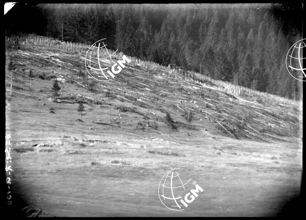 Rilievo Telefotografico dei trinceramenti di Campo Basson - LN00002552
