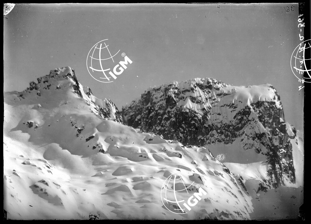 Telefotografie del Cop di Breguzzo di Cima Latola della Testata della Val Danerba - LN00002755