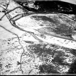 Telefotografie della Zona Dosso dei Morti - Dosso Brull - del Forte Por - dei rafforzamenti sopra il F.te Por - LN00003875