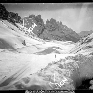 Pala di S. Martino dal Passo di Rolle. - LN00004865