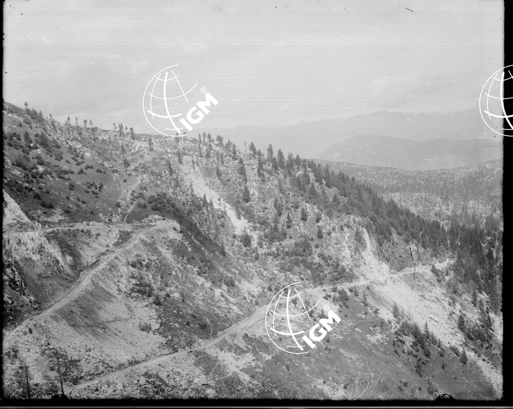 Val del Pez Panorama da Col del Barca al Col dell'Orso - LN00005851