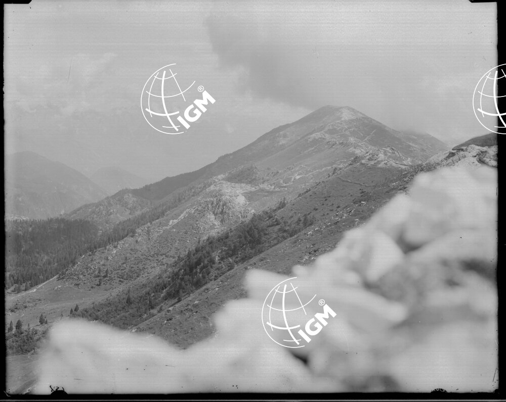 Val del Pez Panorama da Col del Barca al Col dell'Orso - LN00005853