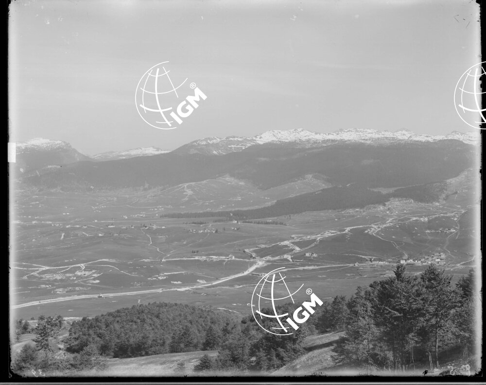 Veduta panoramica dell'altopiano di Asiago - LN00006354