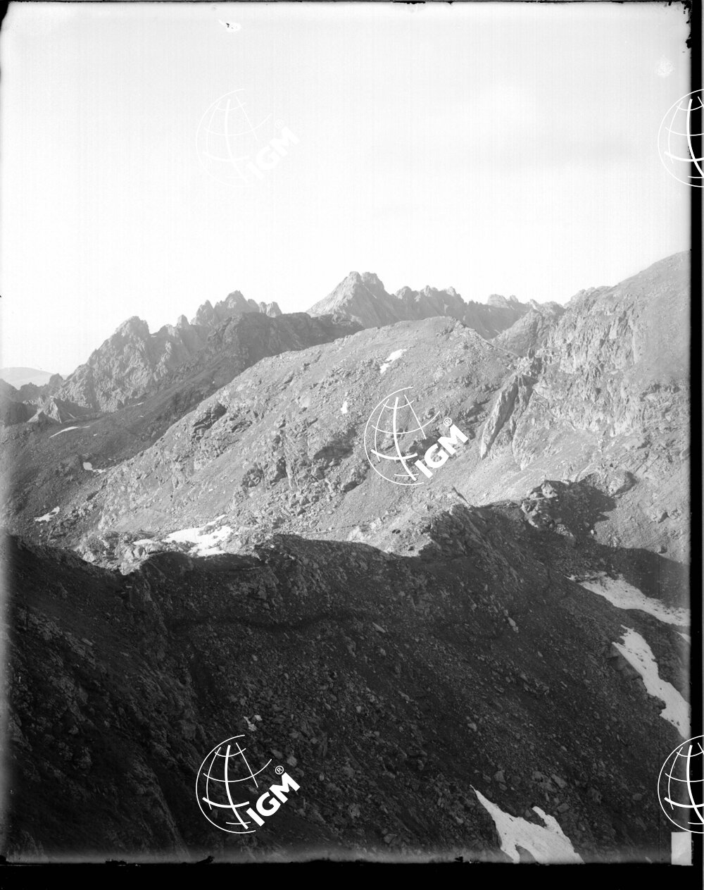 veduta della zona Gruppo del Cimon Rava - Montalon - LN00006388