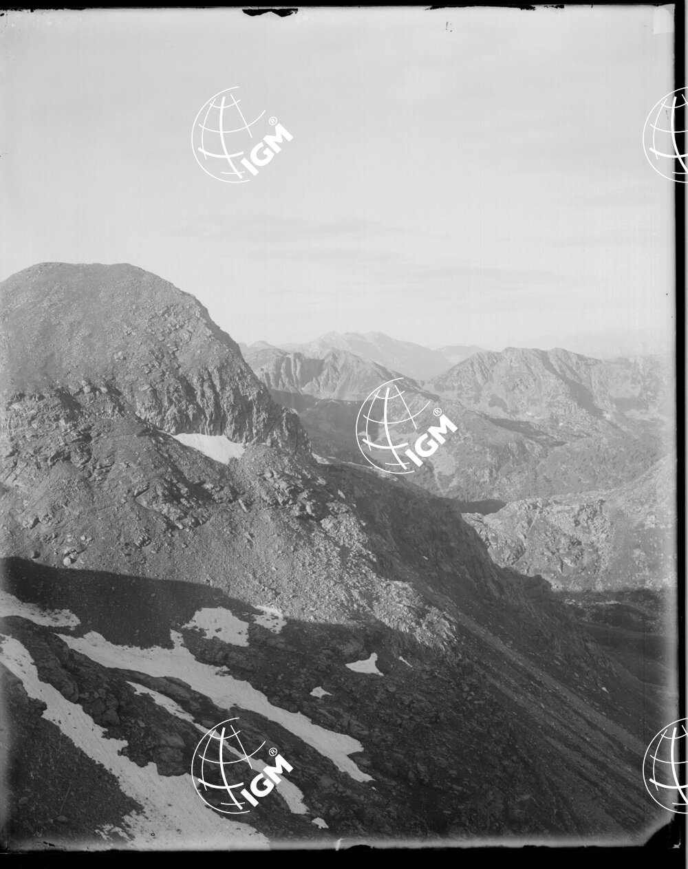 veduta della zona Gruppo del Cimon Rava - Montalon - LN00006389