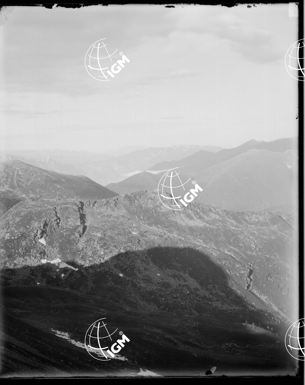 veduta della zona Gruppo del Cimon Rava - Montalon - LN00006390