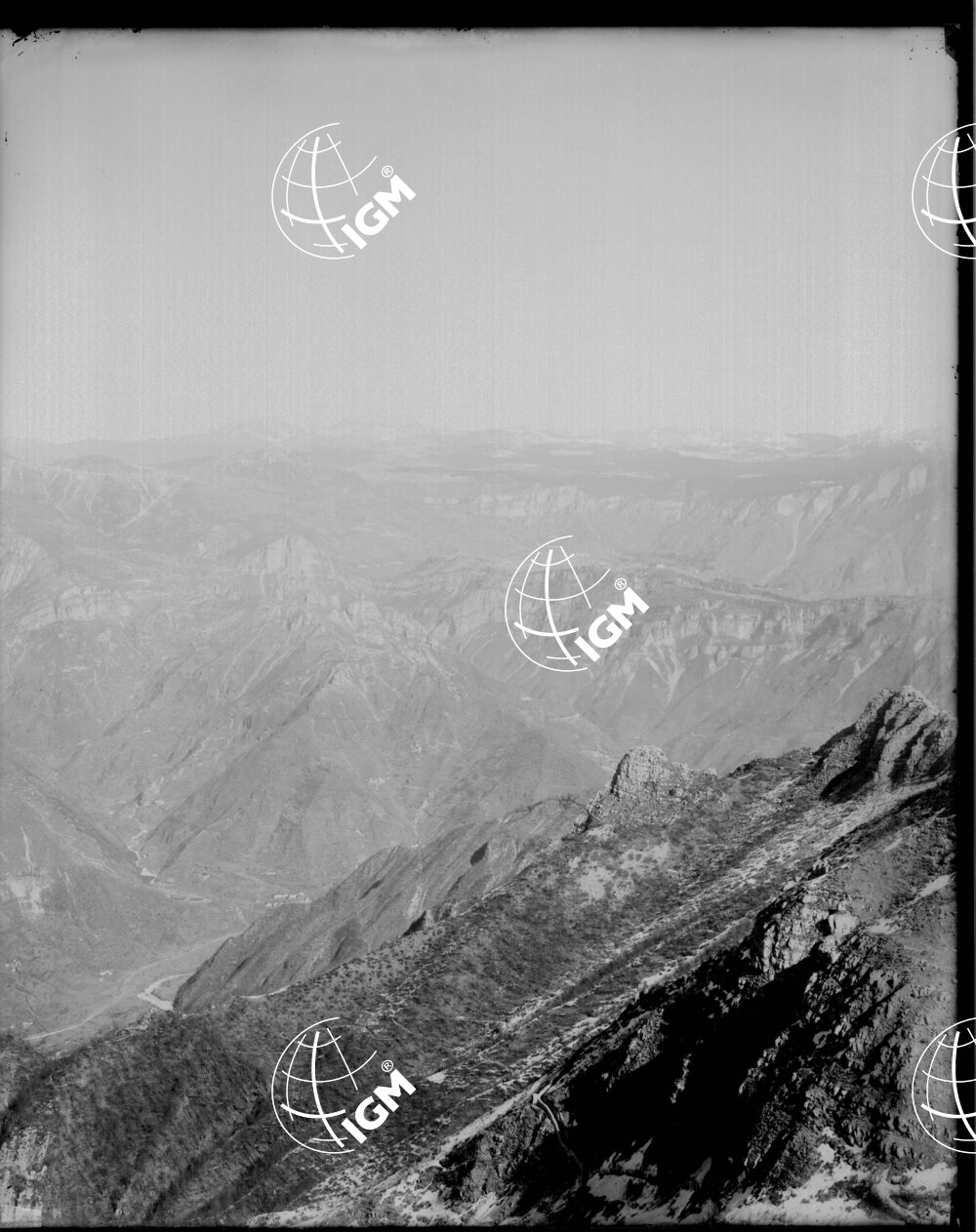 veduta panoramica della zona Vallarsa-Val d'Astico - LN00006453