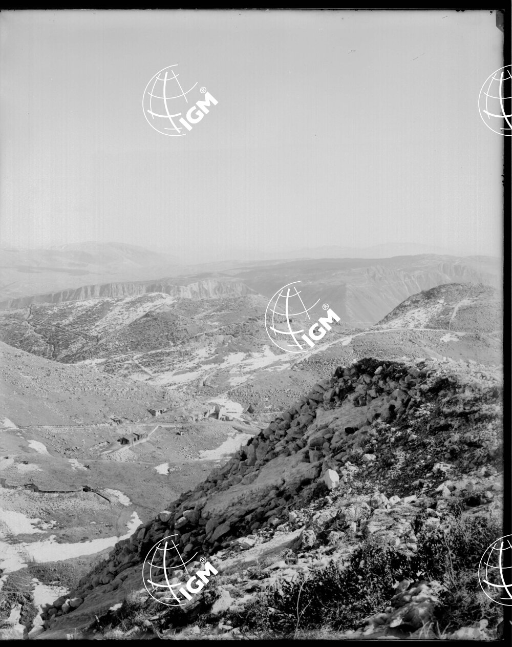 veduta panoramica della zona Vallarsa-Val d'Astico - LN00006455