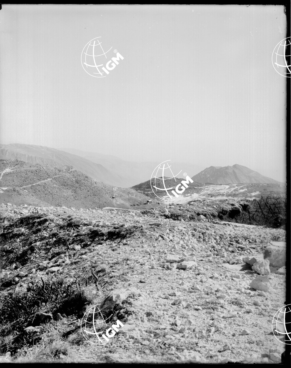 veduta panoramica della zona Vallarsa-Val d'Astico - LN00006456