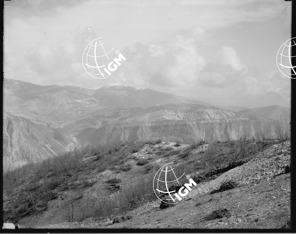 Veduta panoramica della zona Cima Echar-Sasso Rosso - LN00006471