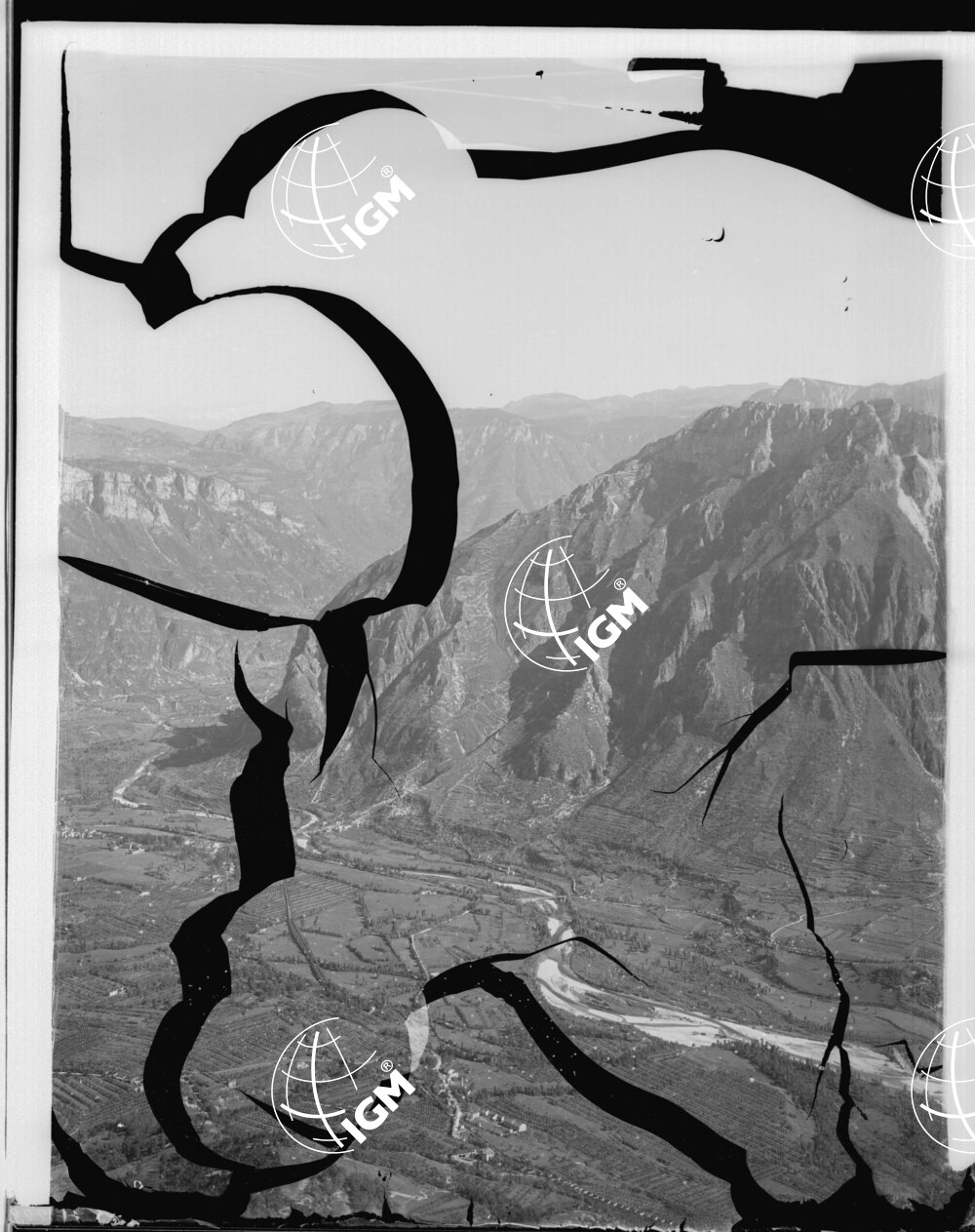 Veduta panoramica della Val D'Astico - LN00006506