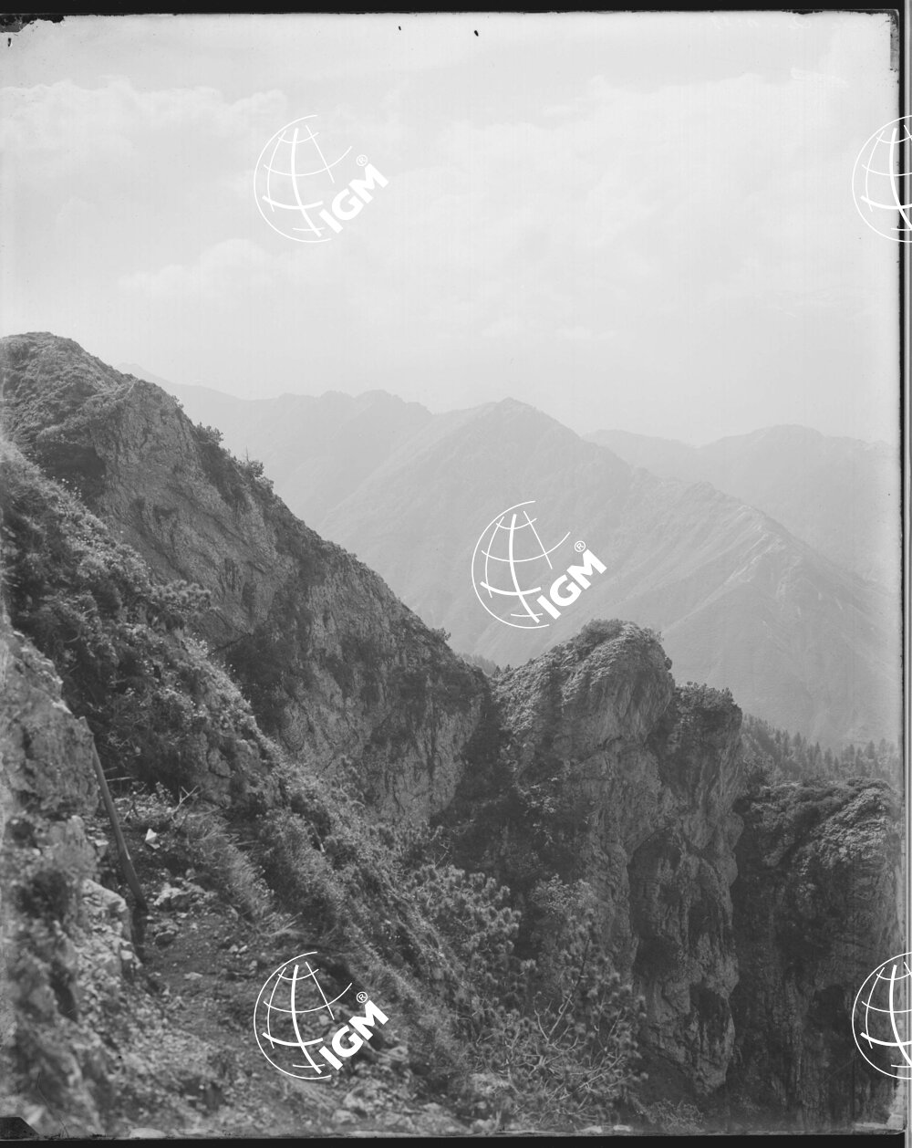 Serie Val Giudicaria N. 4-A Panorama dallo Stigolo a M.te Tremalzo - LN00006555