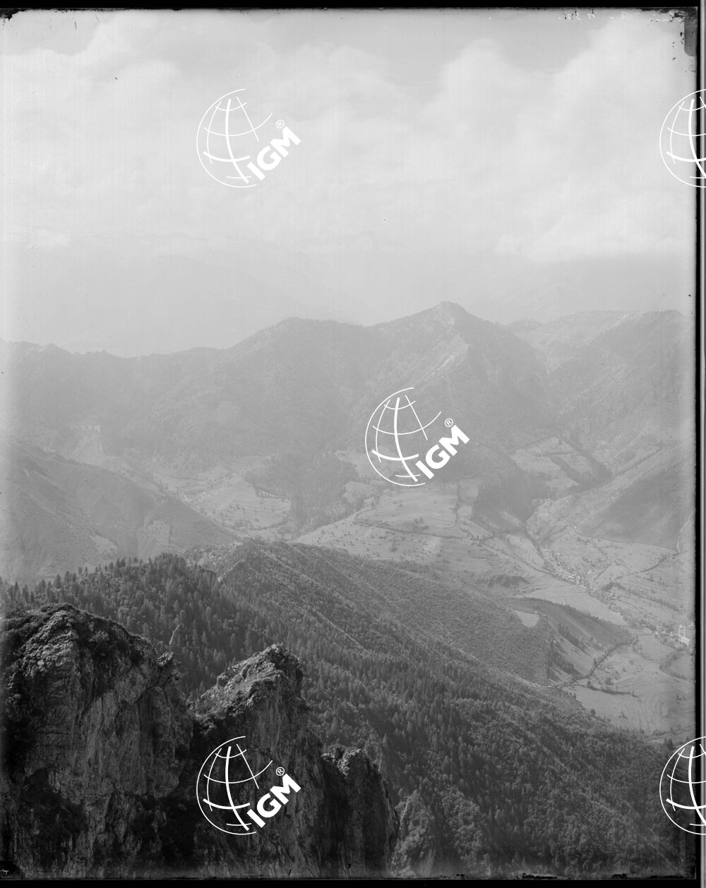 Serie Val Giudicaria N. 4-A Panorama dallo Stigolo a M.te Tremalzo - LN00006556