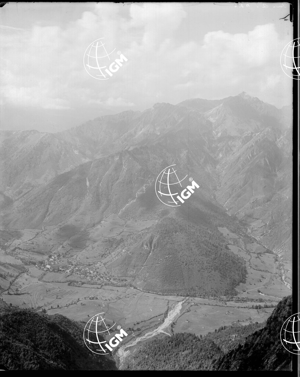 Serie Val Giudicaria N. 4-A Panorama dallo Stigolo a M.te Tremalzo - LN00006557