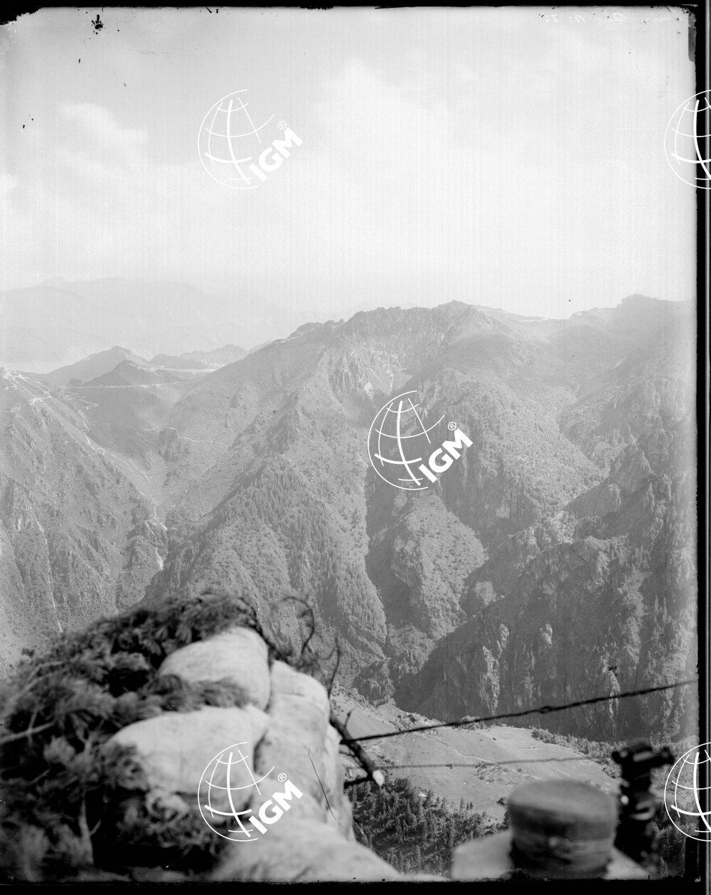 Serie Val Giudicaria N. 4-A Panorama dallo Stigolo a M.te Tremalzo - LN00006562