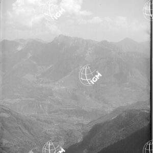 Serie Val Giudicaria N. 5-A  Panorama dal M. Re di Castello al Gruppo Cadria - Nozzolo - LN00006571