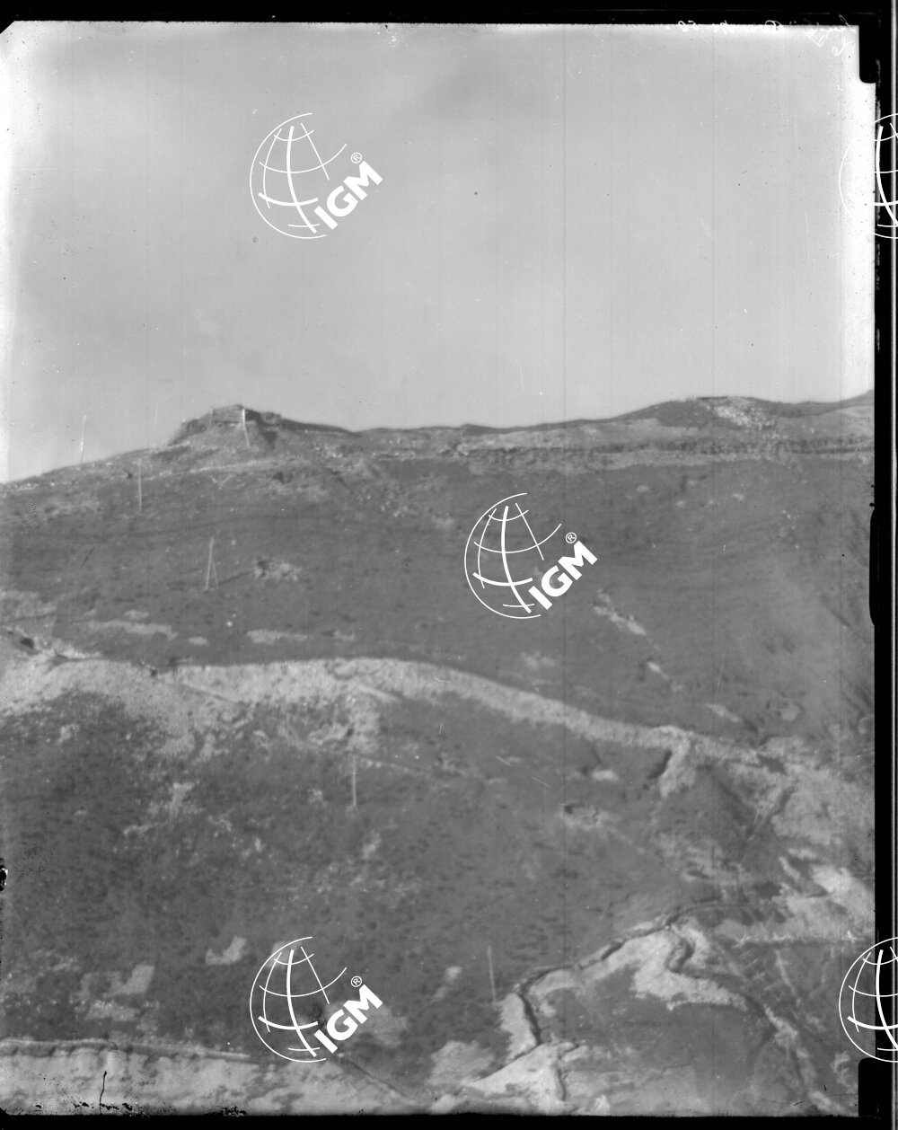Serie Val Giudicaria N. 5-A Panorama dal M. Re di Castello al Gruppo Cadria - Nozzolo - LN00006576