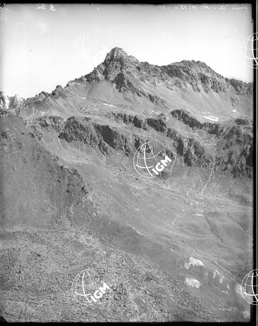 Serie Tonale N. 1-A Panorama dal Tonale al Passo Maroccaro - LN00006580