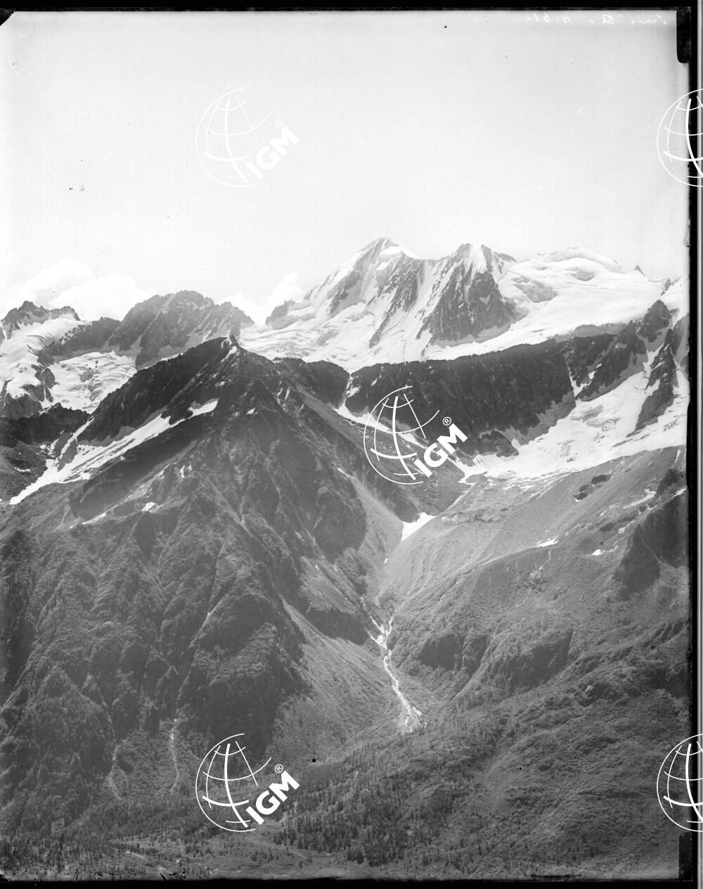 Serie Tonale N. 1-A Panorama dal Tonale al Passo Maroccaro - LN00006586
