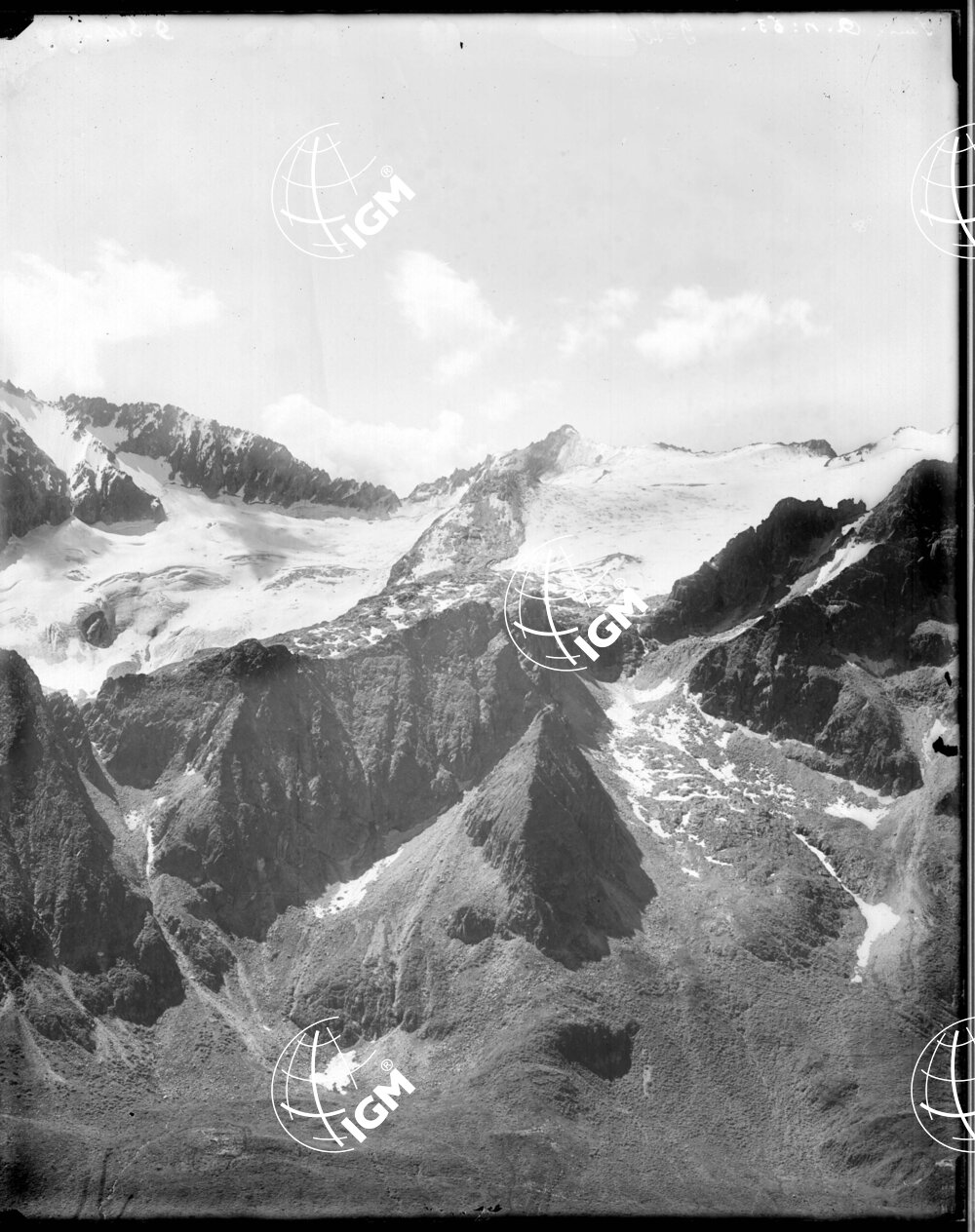 Serie Tonale N. 1-A Panorama dal Tonale al Passo Maroccaro - LN00006588