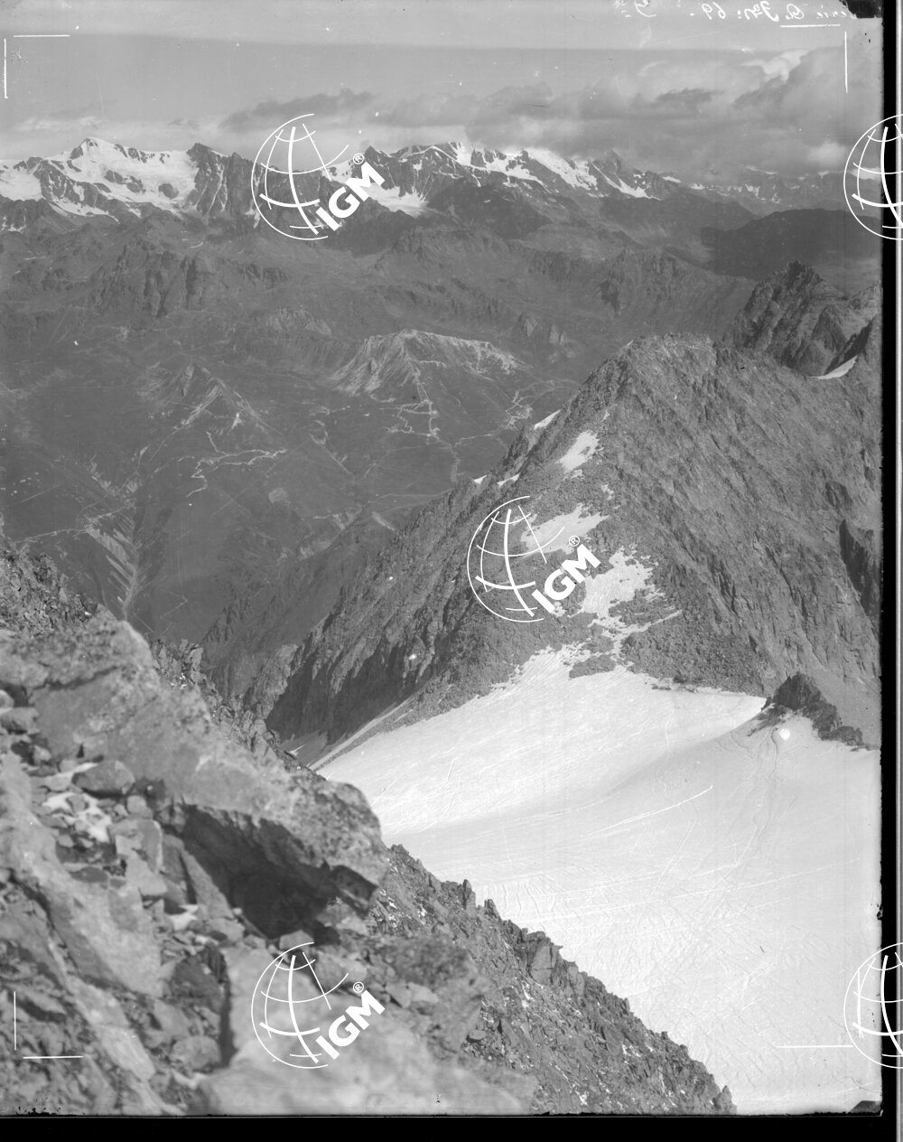 Serie Tonale N. 2-A Panorama da C.a Cady al Passo Adamè - LN00006593