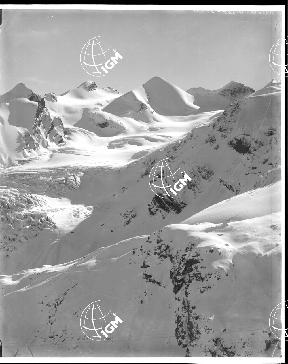 Serie Stelvio N. 4-A Panorama dalla Korspitz al M.te Scorluzzo - LN00006651