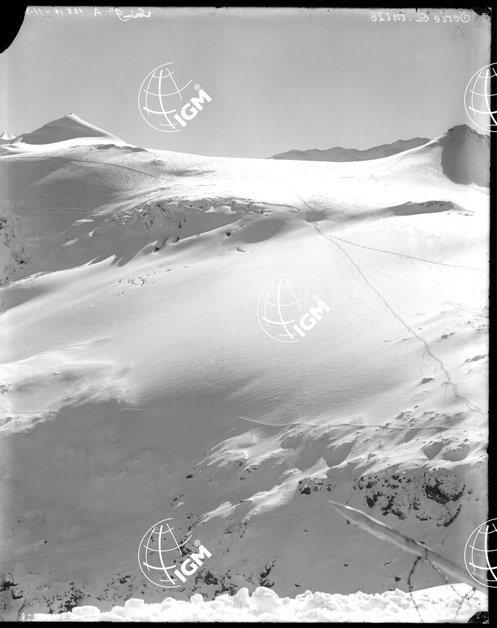 Serie Stelvio N. 4-A Panorama dalla Korspitz al M.te Scorluzzo - LN00006652