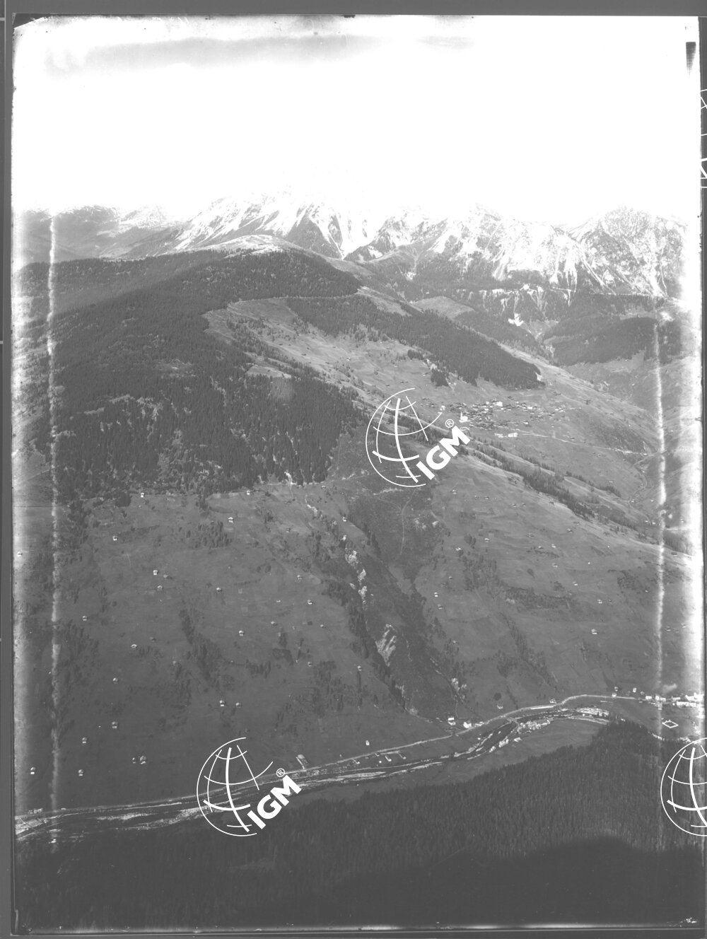 Veduta Panoramica da M. Antelao ai M. Terza - LN00006827