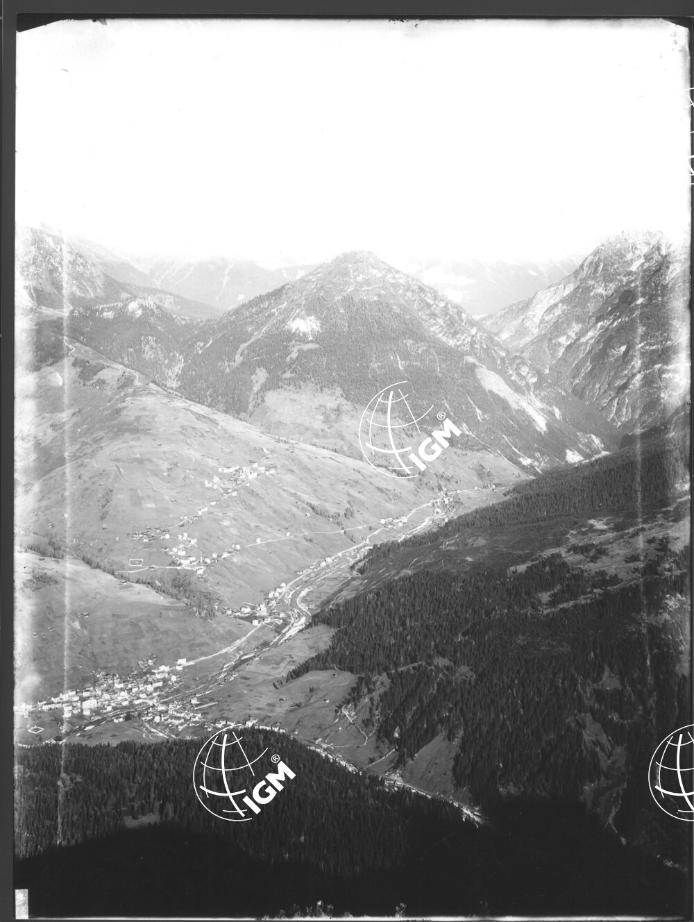 Veduta Panoramica da M. Antelao ai M. Terza - LN00006828
