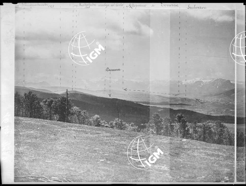 Veduta panoramica da Costalunga (Echar) quota 1320 - LN00006879