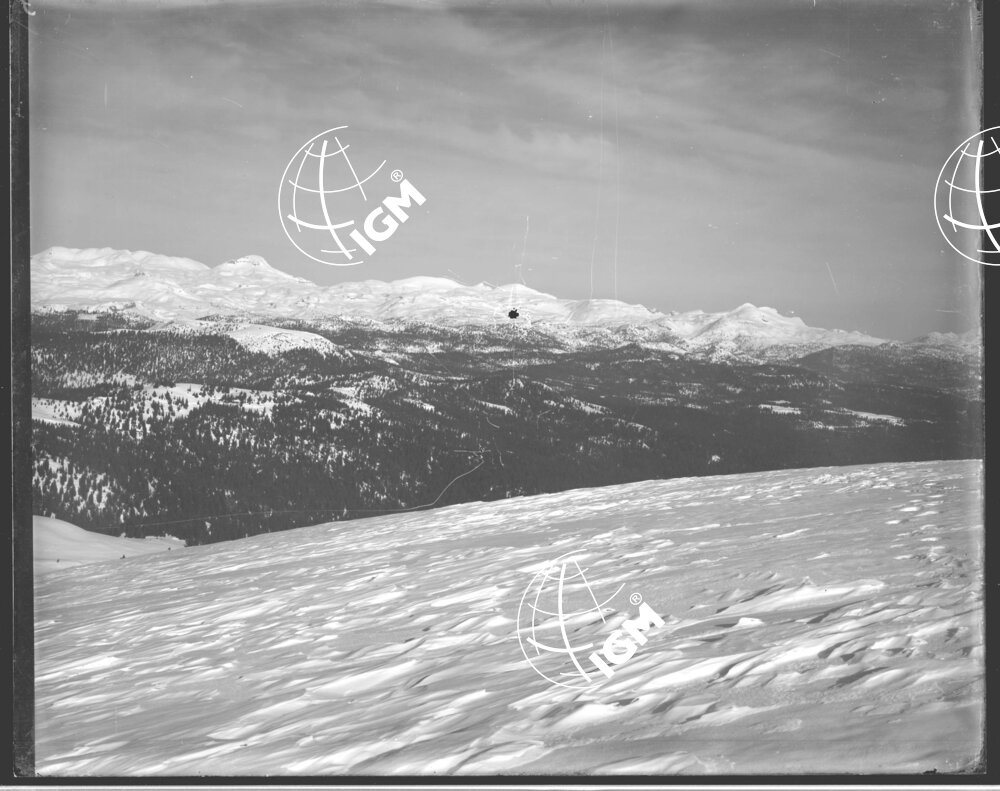 Veduta panoramica da M. Campolungo a Cima Caldiera - LN00006848