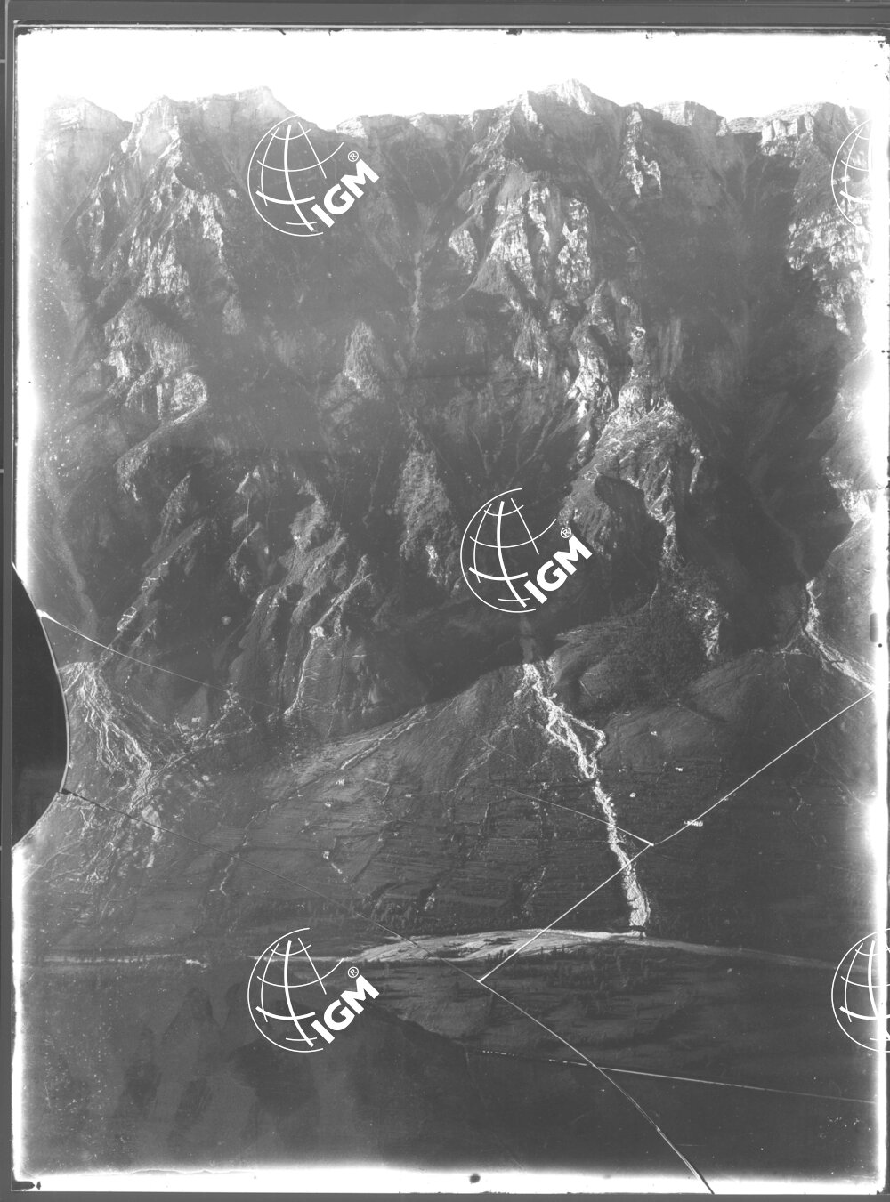 Veduta panoramica da M. Torin della Fossetta a M. Cima. - LN00006936