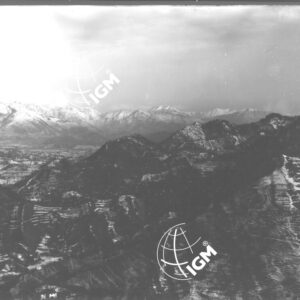 Veduta panoramica del Massiccio del Grappa dagli Altipiani di Montello - LN00006951