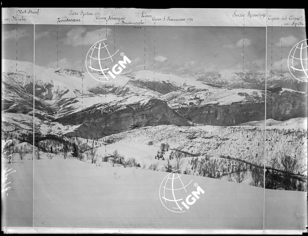 Veduta panoramica a giro di monte - LN00006972