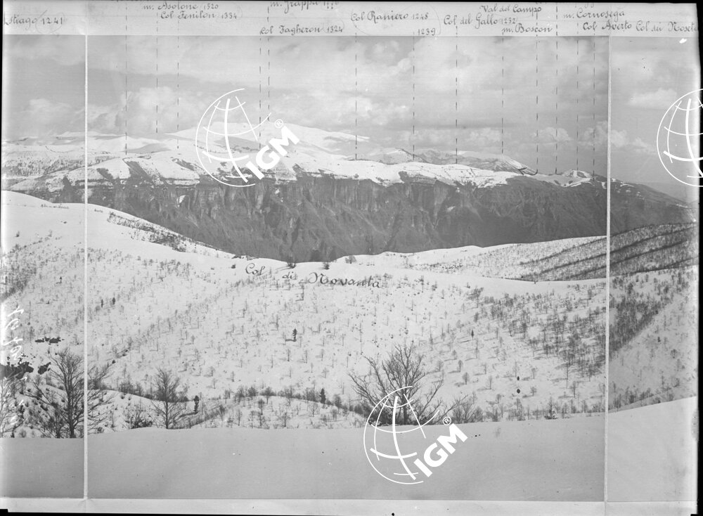 Veduta panoramica a giro di monte - LN00006974