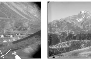 Scacchiera occidentale I^ squadra Ten. Sig. Tardivo Studio del Croizat vista dal Clary e dal Bellecombe - LN00007374