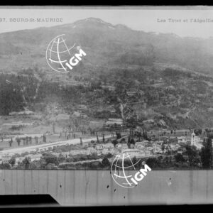 "Veduta di Bourg S. Maurice, posizione di Les Téte e Courbason" - LN00008914