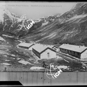 Veduta dei baraccamenti di Seloge Les Chapieux e Vulmix - LN00008920