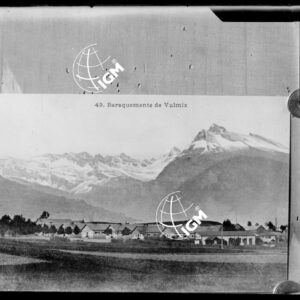 Veduta dei baraccamenti di Seloge Les Chapieux e Vulmix - LN00008922