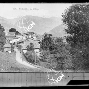 Veduta dei baraccamenti di Seloge Les Chapieux e Vulmix - LN00008923