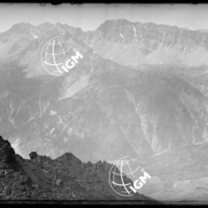 Veduta panoramica del campo trincerato di Briancon dal M. Gimont - LN00008991