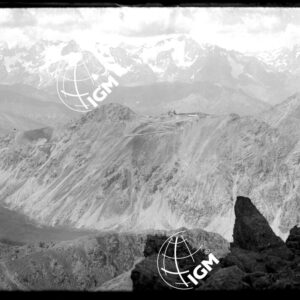 Veduta panoramica del campo trincerato di Briancon dal M. Gimont - LN00008995