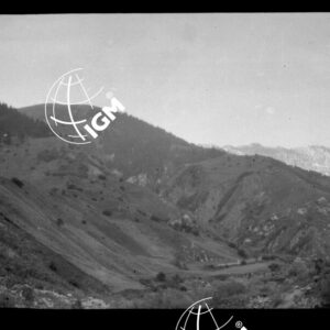 Gruppo fortificato di Airolo S. Gottardo - strada m. e ricovero in Val Canaria visto da E. e da S. - PE00000614