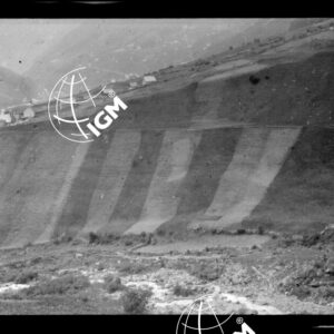 Gruppo fortificato di Airolo S. Gottardo - strada m. e ricovero in Val Canaria visto da E. e da S. - PE00000615
