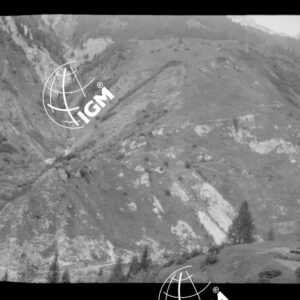 Gruppo fortificato di Airolo S. Gottardo - strada m. e ricovero in Val Canaria visto da E. e da S. - PE00000618