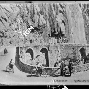 Schöllenen - Teufelsbrücke 1400 m. - LN00009385