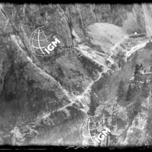 Sbarramento del Sempione - interruzione stradale e opera di Gondo visti da E. - E.N.E. - NE - N. - S.O. - LN00009433