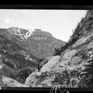 Sbarramento del Sempione - interruzione stradale e opera di Gondo visti  da  E. - E.N.E. - NE - N. - S.O. - PE00000620